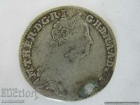 ❗❗Рядка монета 1761 г. сребро 5.59 гр., от накит, ОРИГИНАЛ❗❗