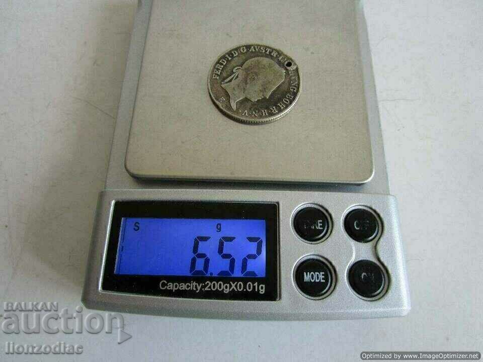 Auction  ❗❗Rare coin 1848 silver 6.52 g, from jewelry, ORIGINAL❗❗