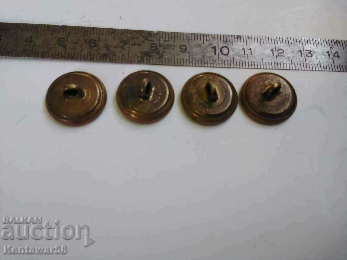 Nasturi din bronz antic 4 piese. cu preț € 0.50 | 0.98 BGN Nasturi din bronz antic 4 piese. cu preț € 0.50 | 0.98 BGN