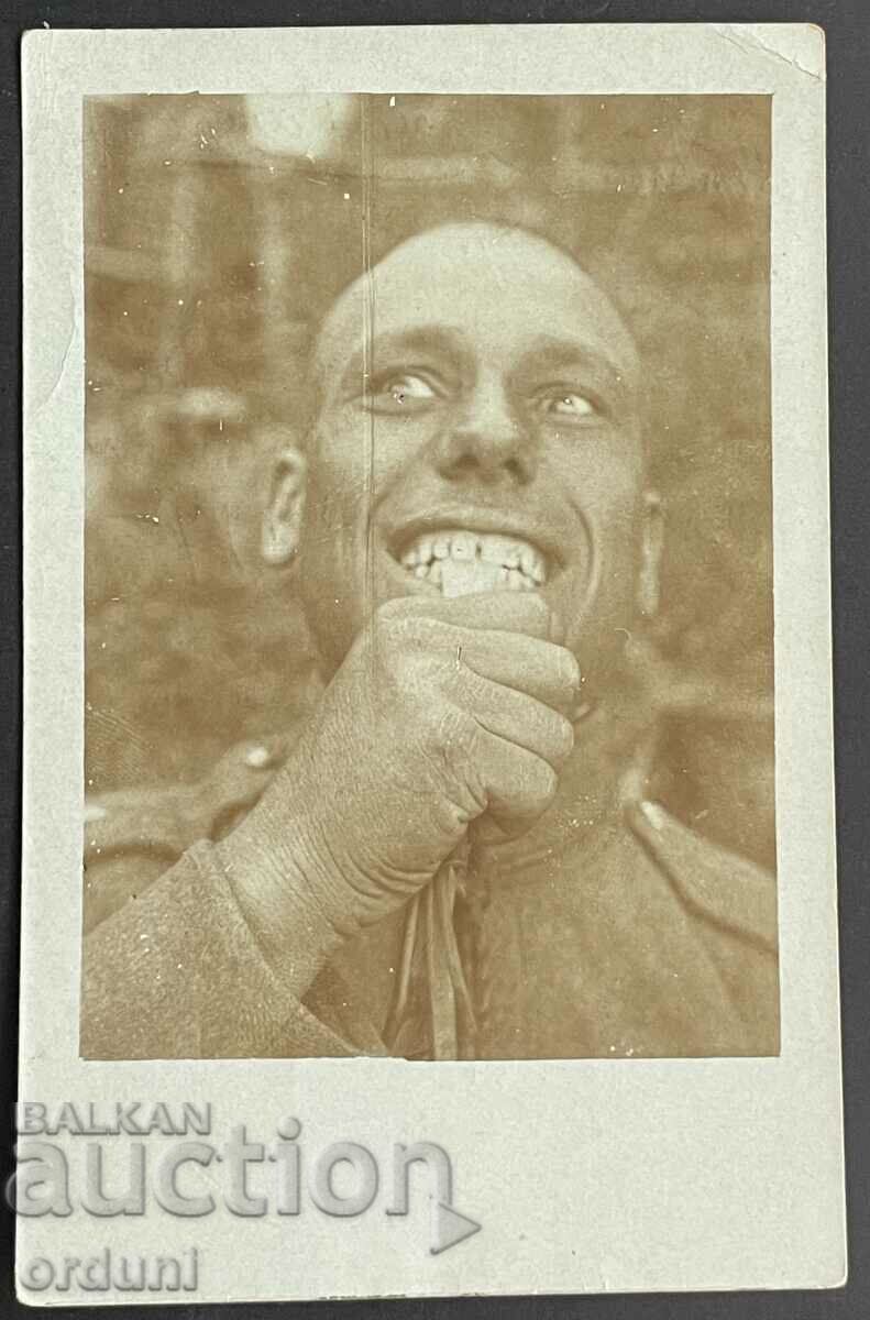 3817 Ο στρατιώτης του Βασιλείου της Βουλγαρίας τρελάθηκε στο μέτωπο του PSV 1918.