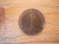 1 Shilling 1960 - Austria