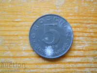 5 гроша 1968 г. - Австрия