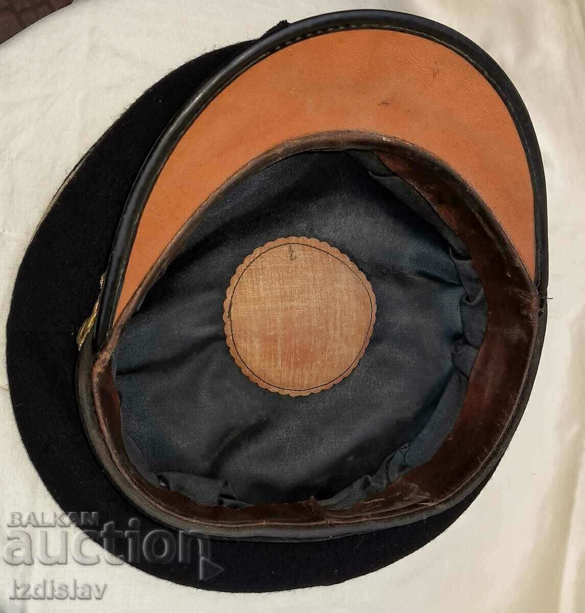 Officer's Navy Cockade Cap. - 7 Officer's Navy Cockade Cap. - 7