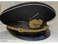 Officer's Navy Cockade Cap.