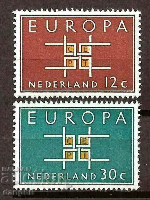 Holland 1963 Europe CEPT (**), καθαρή, χωρίς σφραγίδα σειρά