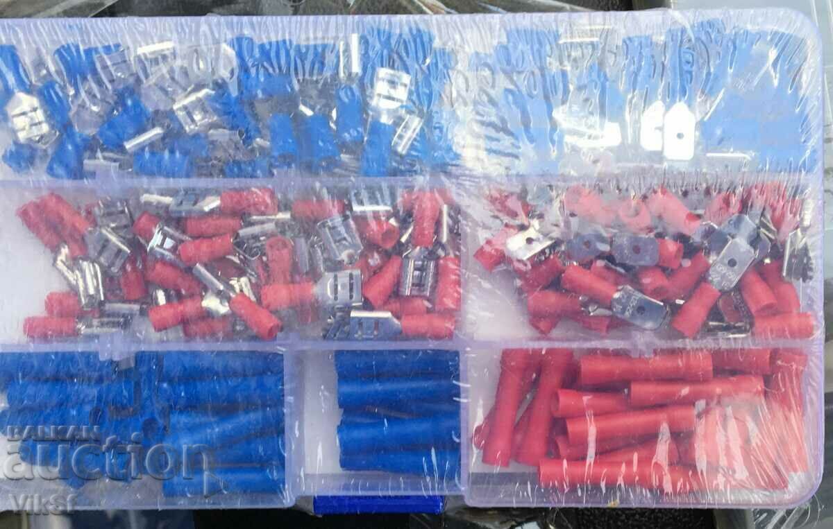 Auction Set of insulated cable lugs YATO, 250 pieces Auction Set of insulated cable lugs YATO, 250 pieces