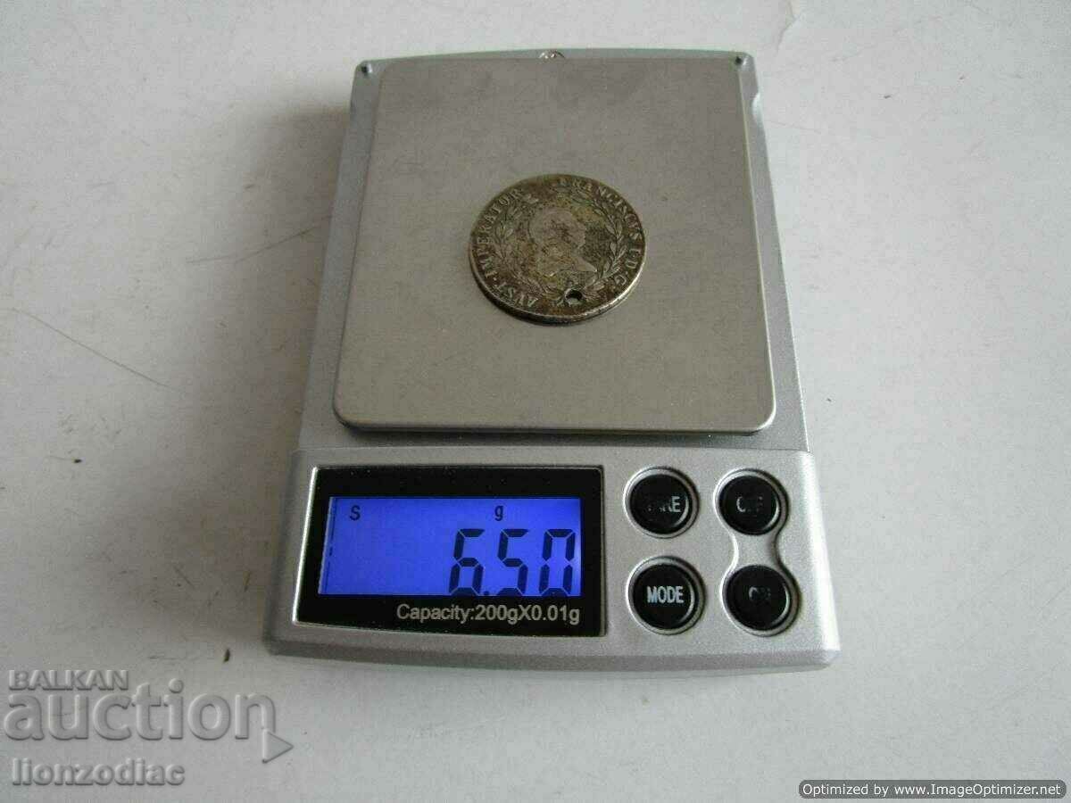 Аукцион ❗❗Рядка монета 1818 г. сребро 6.50 гр., от накит, ОРИГИНАЛ❗❗