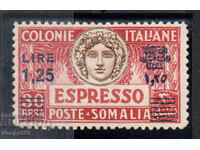 1927. Italian Somaliland. Express. Blue top