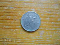 25 centimes 1965 - Βέλγιο