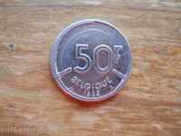 50 franci 1989 - Belgia