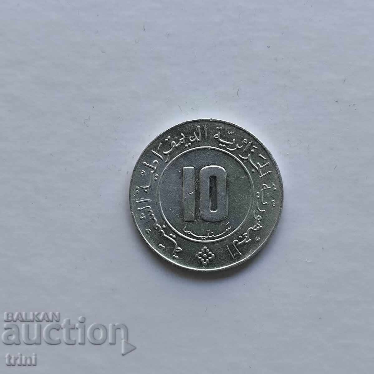Algeria 10 centimetri 1984