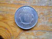 1 franc 1982 - Luxemburg