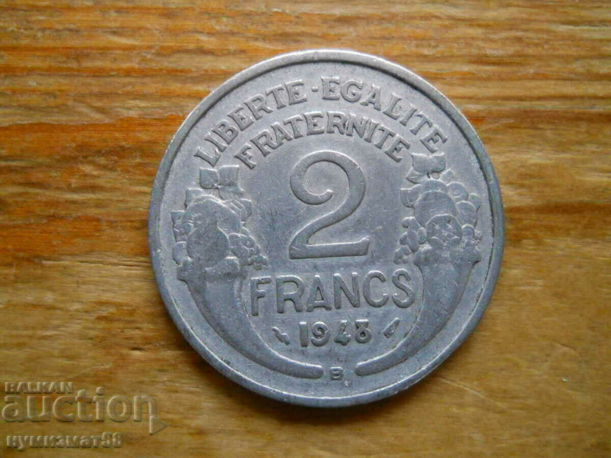 2 franci 1948 - Franta