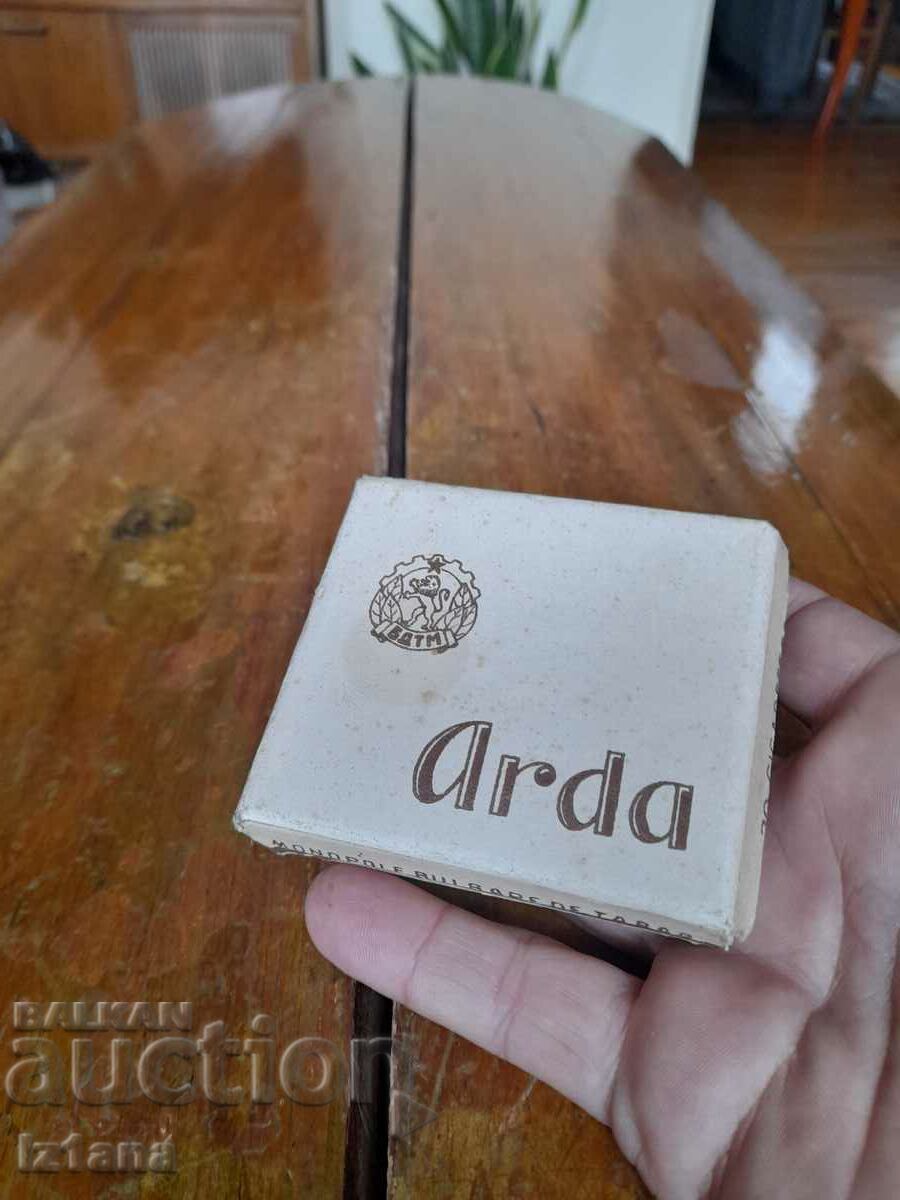 Delivery of An old box of Arda cigarettes Delivery of An old box of Arda cigarettes