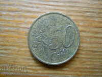 50 de cenți de euro 2001 - Franța