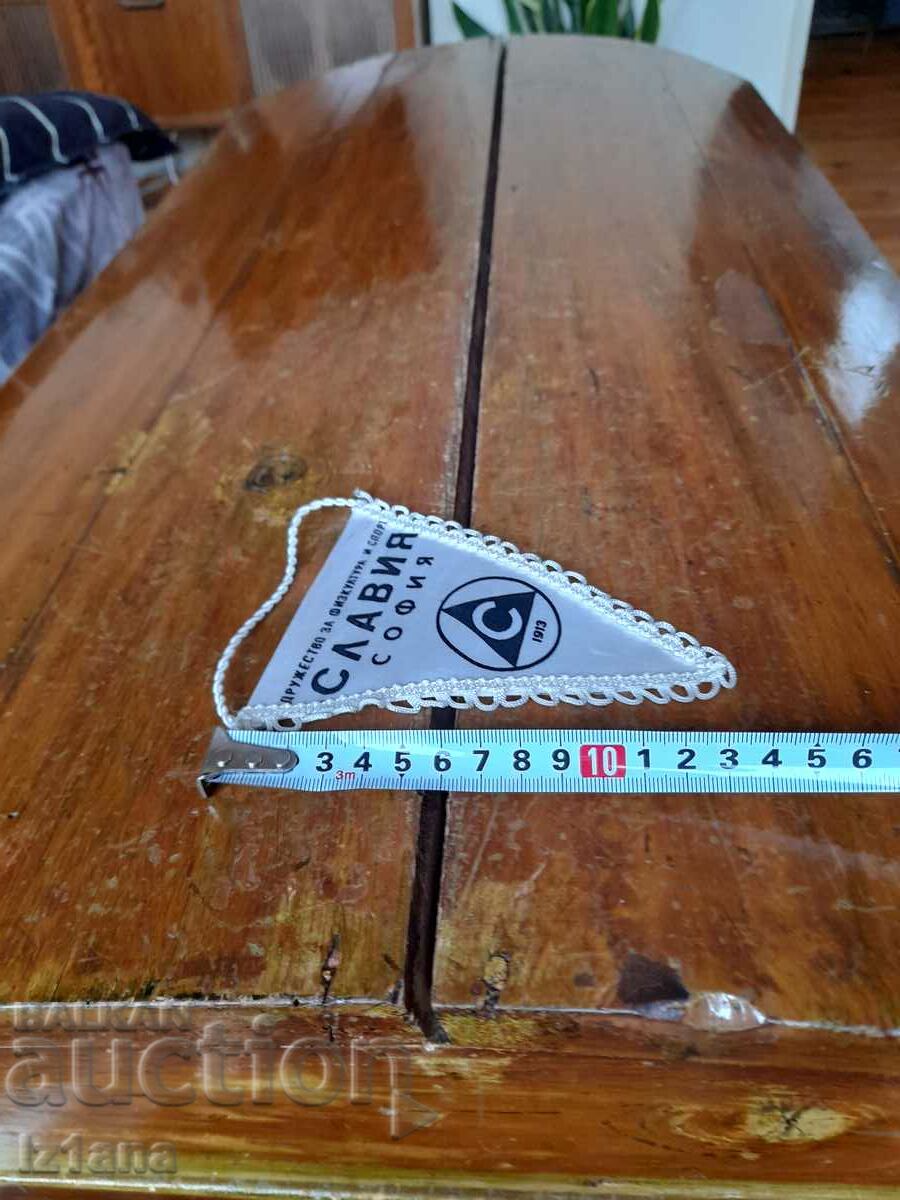 Delivery of Old flag, DFS Slavia flag