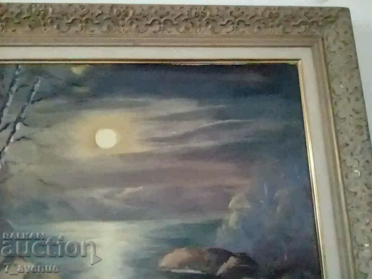 Picture - old author's signed, framed, 8.11.2023 with price 700.00 BGN | € 357.90 Picture - old author's signed, framed, 8.11.2023 with price 700.00 BGN | € 357.90