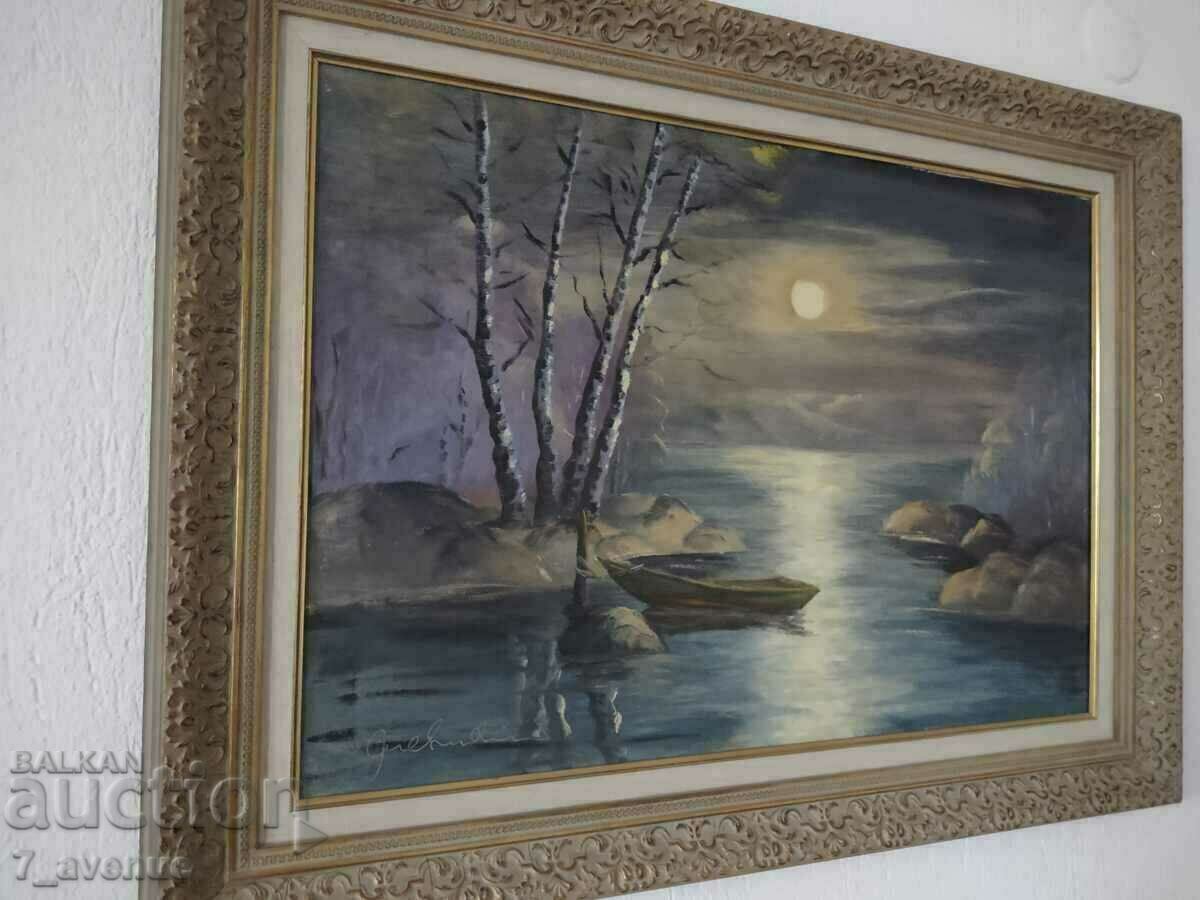 Picture - old author's signed, framed, 8.11.2023 - 6 Picture - old author's signed, framed, 8.11.2023 - 6