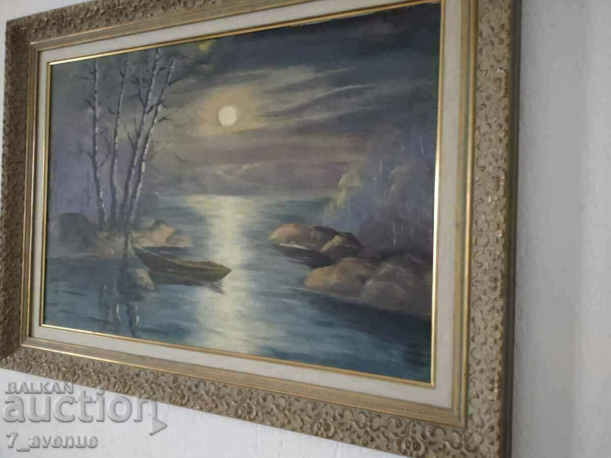 Picture - old author's signed, framed, 8.11.2023 - 7 Picture - old author's signed, framed, 8.11.2023 - 7