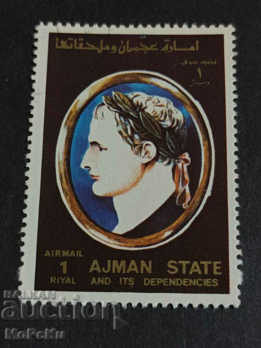 Σφραγίδα ταχυδρομείου Ajman