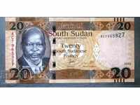 Νότιο Σουδάν 20 λίρες