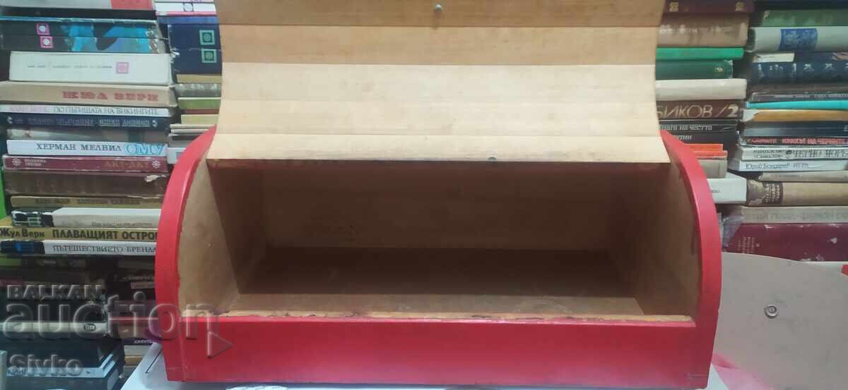 Bread box, wooden with price 4.99 BGN | € 2.55 Bread box, wooden with price 4.99 BGN | € 2.55