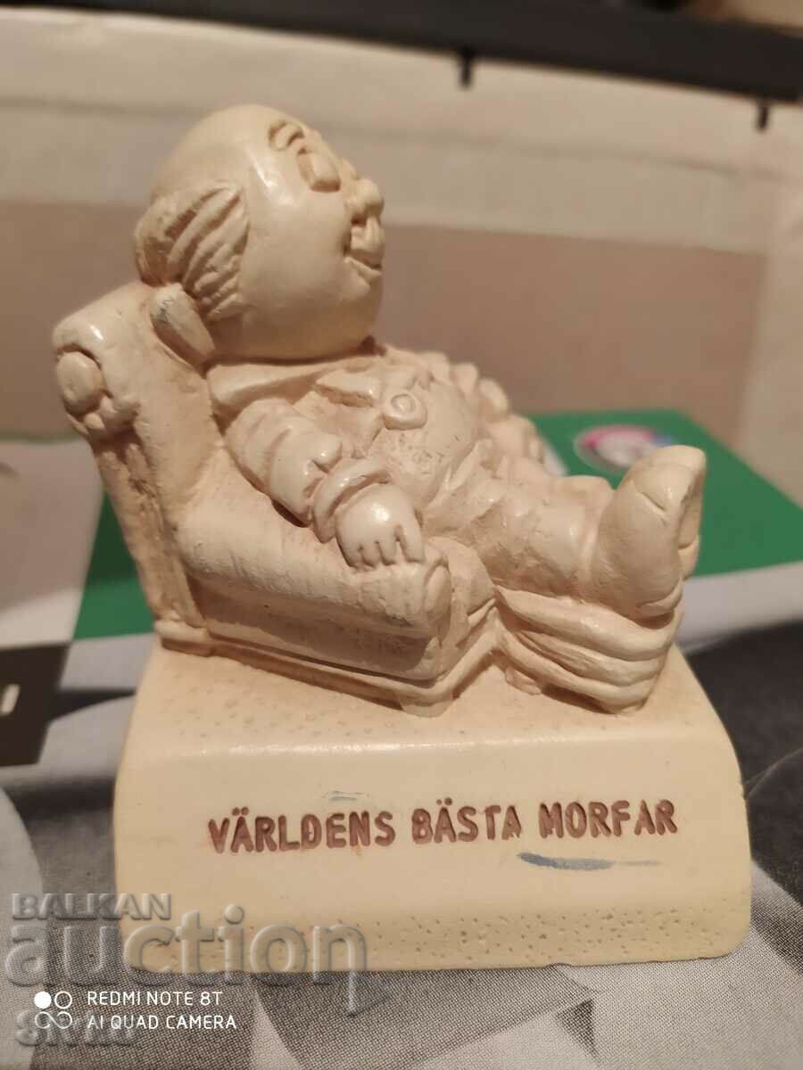 Figurine VÄRLDENS BÄSTA MORFAR - THE BEST GRANDPA IN THE WORLD with price 14.99 BGN | € 7.66 Figurine VÄRLDENS BÄSTA MORFAR - THE BEST GRANDPA IN THE WORLD with price 14.99 BGN | € 7.66