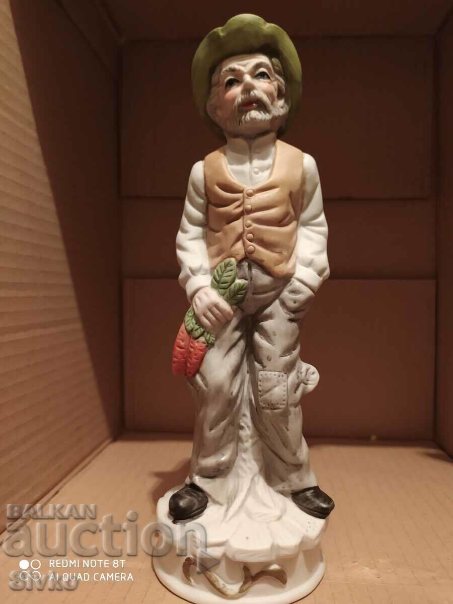 Statuette, figurine, gardener Statuette, figurine, gardener