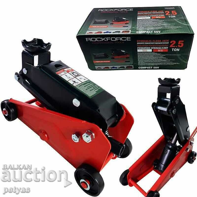 Cric auto 2,5 tone - Hidraulic pentru Jeep-uri si Autobuze cu preț 116.50 BGN | € 59.57 Cric auto 2,5 tone - Hidraulic pentru Jeep-uri si Autobuze cu preț 116.50 BGN | € 59.57