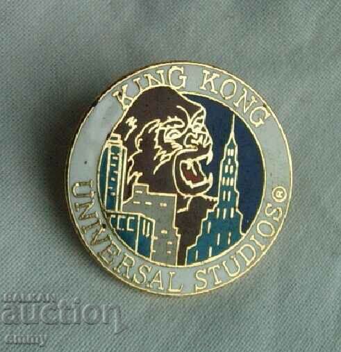 King Kong / King Kong Universal studios badge