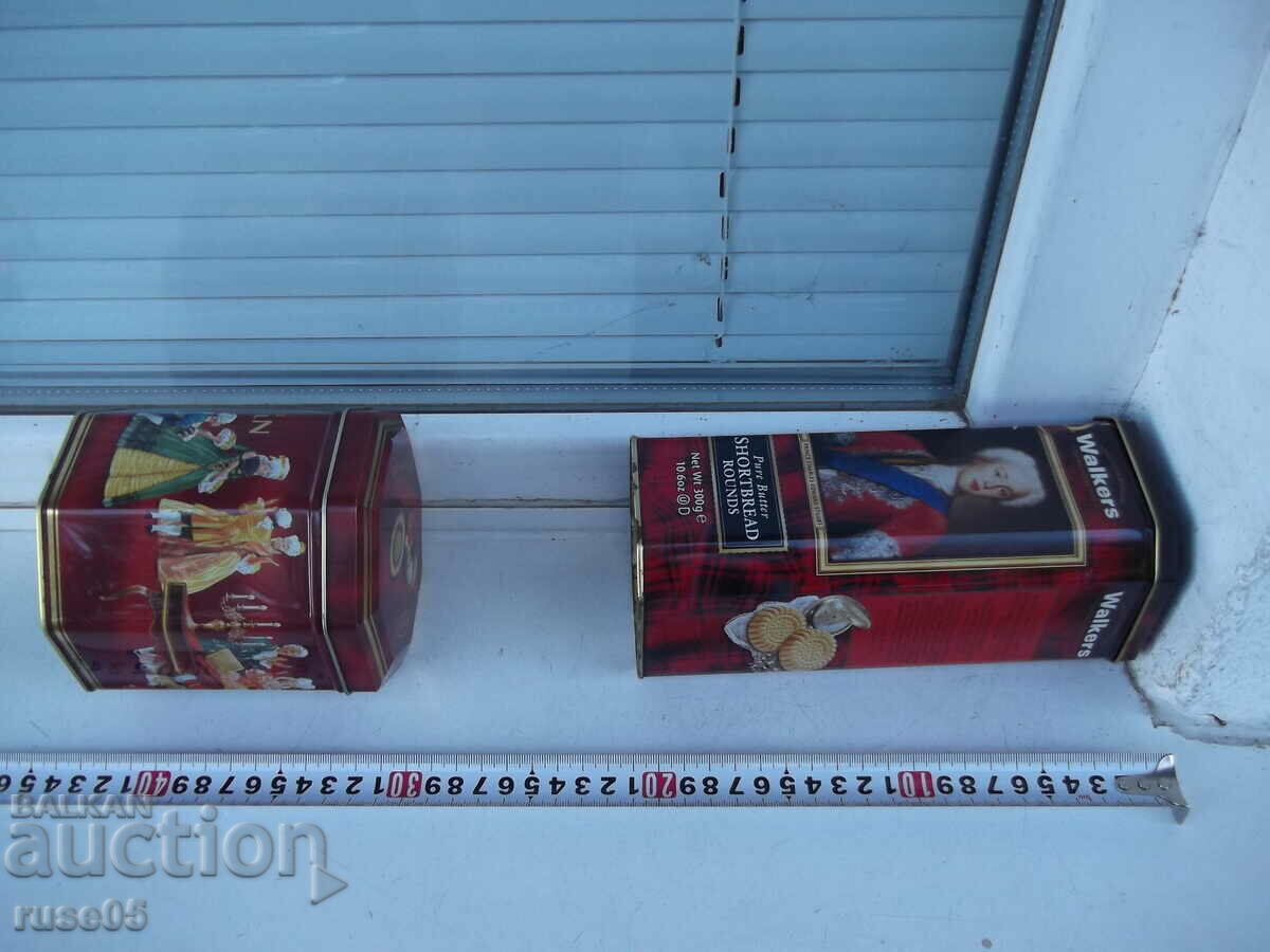 Παρτίδα 2 τεμ. όμορφα μεταλλικά κουτιά με τιμή 10.00 BGN | € 5.11