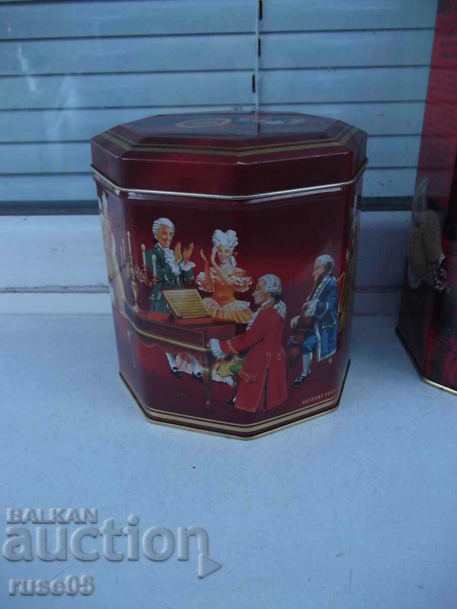 Παρτίδα 2 τεμ. όμορφα μεταλλικά κουτιά - 5