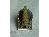 Eurodisney badge, official sponsor Philips
