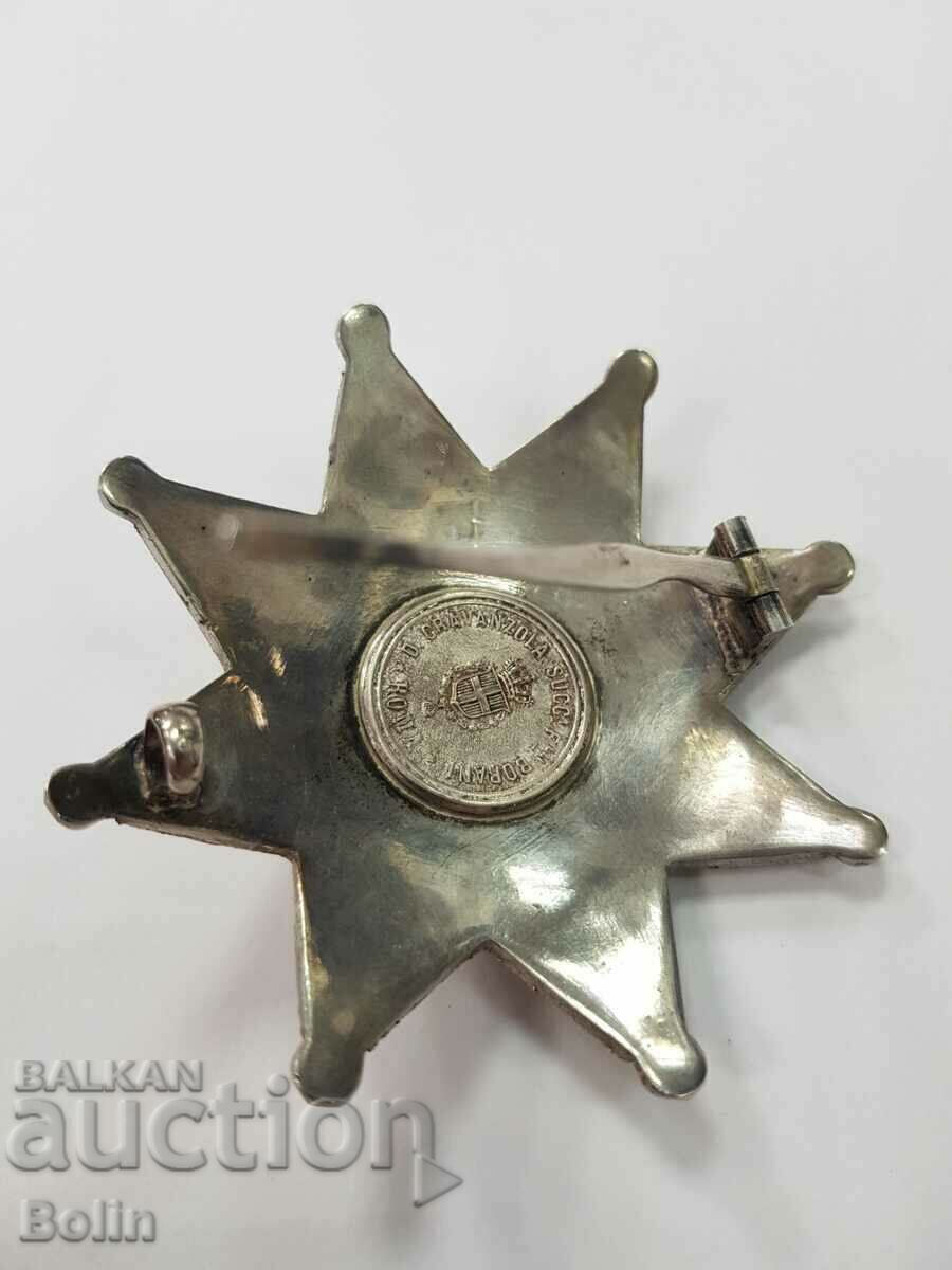 Collectible Italian Order of the Crown Gold 18K - 6 Collectible Italian Order of the Crown Gold 18K - 6