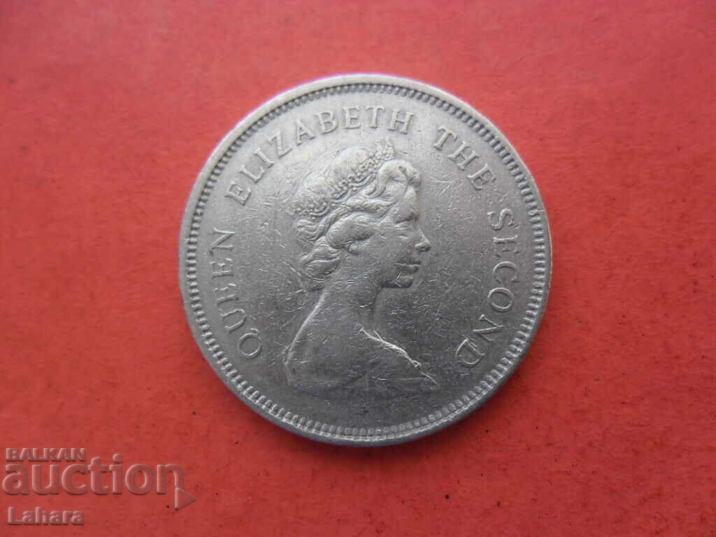 1 δολάριο 1980 Χονγκ Κονγκ με τιμή 1.00 BGN | € 0.51