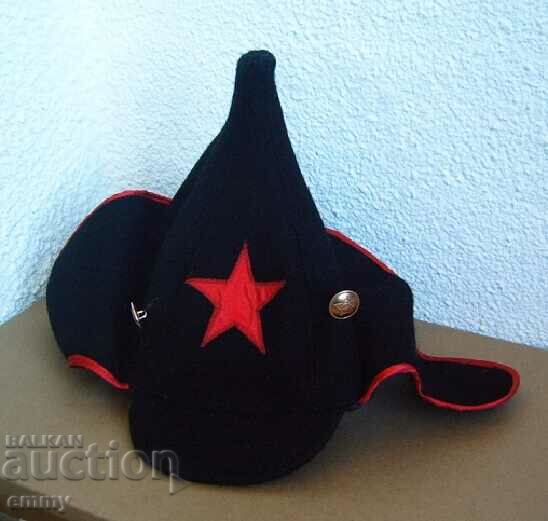 Russian "Budyonovka" hat, USSR