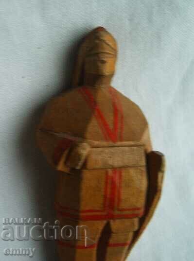 Wooden figure man, soldier - 5 Wooden figure man, soldier - 5