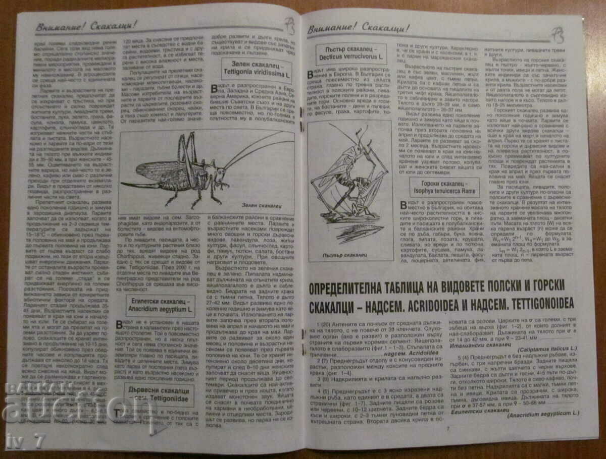 Livrarea REVISTA - ATENȚIE! LĂCUSTELE!
