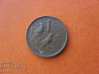 1 цент 1966 г. Южна Африка