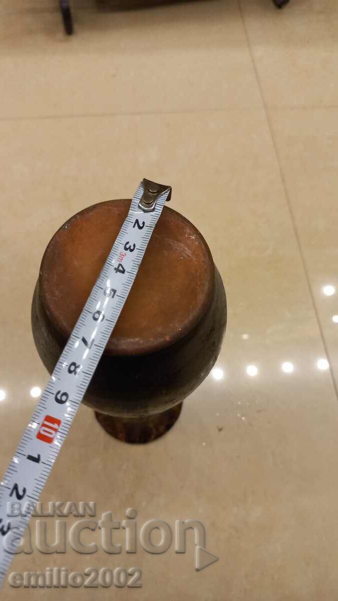 Auction  Ceramic vase retro social