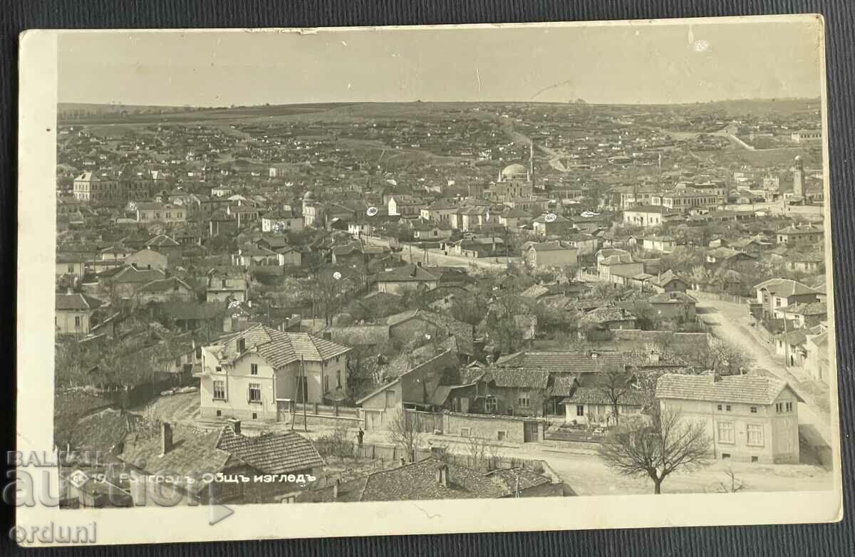 3848 Царство България Разград Общ изглед Пасков 1940г.