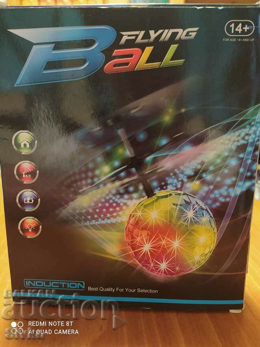 Light up ball helicopter new, unused, working - 7 Light up ball helicopter new, unused, working - 7