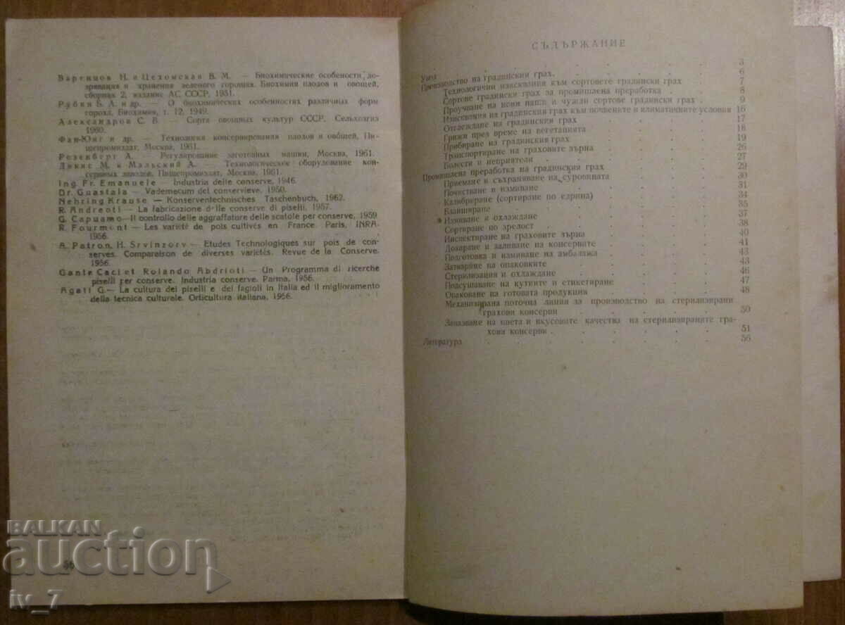 Аукцион ПРОИЗВОДСТВО и ПРОМИШЛЕНА ПРЕРАБОТКА на ГРАДИНСКИЯ ГРАХ