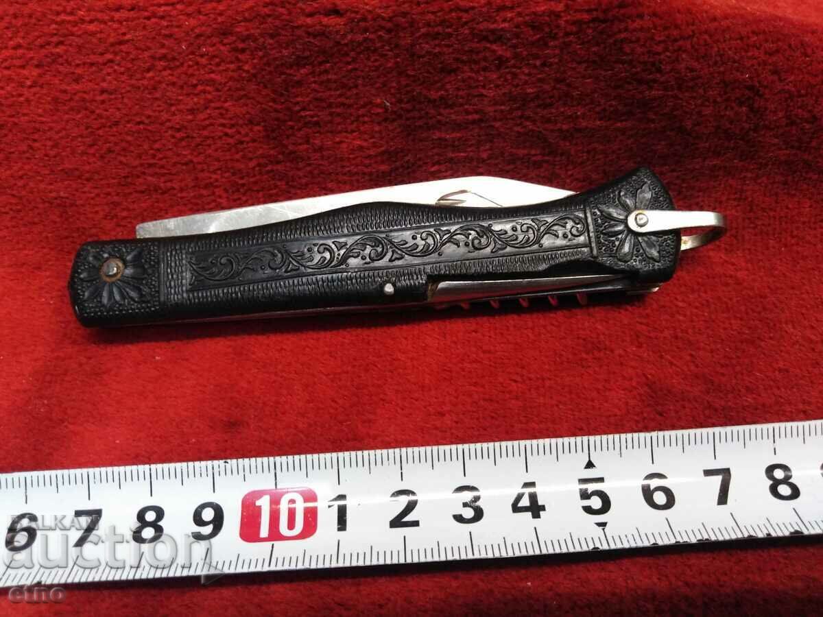 Delivery of Old multifunctional Russian pocket knife USSR, knife, blade Delivery of Old multifunctional Russian pocket knife USSR, knife, blade