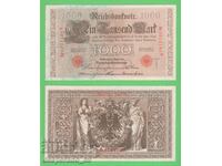 (¯`'•.¸GERMANY 1000 Marks 1910 UNC¸.•'´¯)