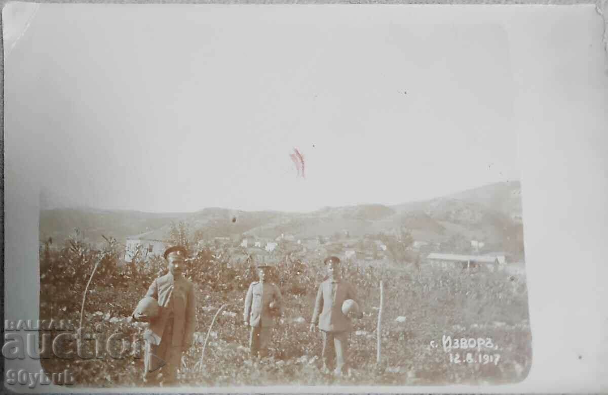Fotografie 1917 satul Gabrovo Izvor foto Sirakov