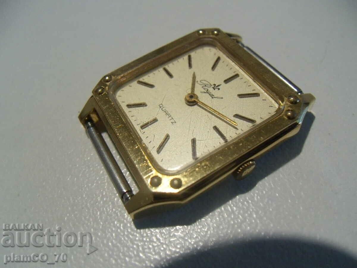 #*7237 old watch - Royal - ladies - quartz - working with price 10.00 BGN | € 5.11 #*7237 old watch - Royal - ladies - quartz - working with price 10.00 BGN | € 5.11