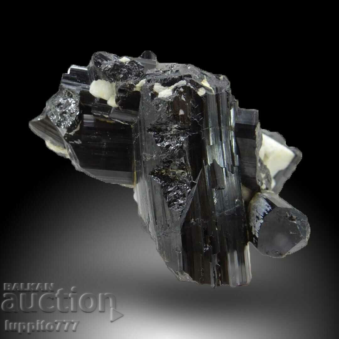 Auction natural black tourmaline on matrix unique 47 grams Auction natural black tourmaline on matrix unique 47 grams