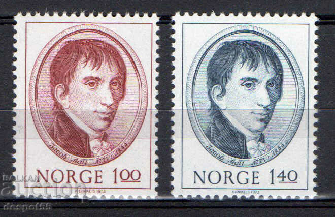 1973. Norvegia. 200 de ani de la nașterea lui Yakov All.