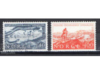 1973. Norvegia. Jubilee - măsurarea geografică a Norvegiei.